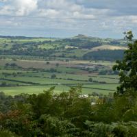 Looking Towards Almscliffe Crag From Otley Chevin, 22nd August 2023