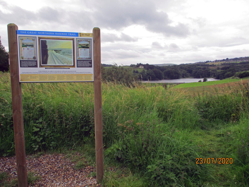 The Reservoir And Information Board, 23rd July
