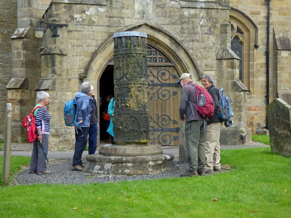 Looking At The Memorial, St Mary's Church