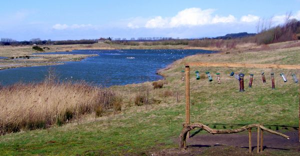View Of The Turret Hide And Village Lake