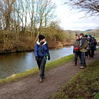 On the towpath, Gargrave, 9th January 2024