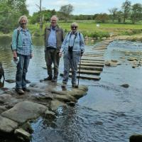 On The Stepping Stones, Burley-In-Wharfedale, 15th June 2021