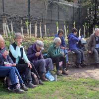 The Group Relaxing After Lunch, Kirkstall, 22nd March 2022